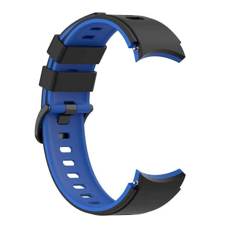 For Samsung Galaxy Watch5 Pro 45mm/5 44mm/5 40mm Two-color Silicone Strap Watch Band