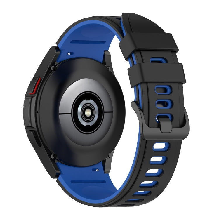 For Samsung Galaxy Watch5 Pro 45mm/5 44mm/5 40mm Two-color Silicone Strap Watch Band