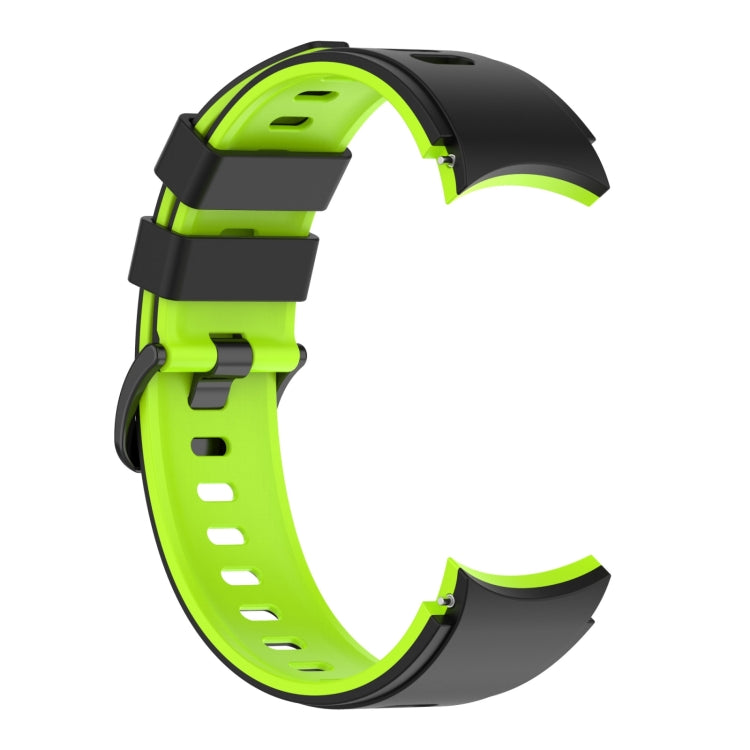 For Samsung Galaxy Watch5 Pro 45mm/5 44mm/5 40mm Two-color Silicone Strap Watch Band