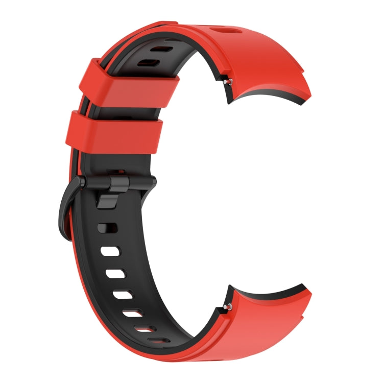 For Samsung Galaxy Watch5 Pro 45mm/5 44mm/5 40mm Two-color Silicone Strap Watch Band