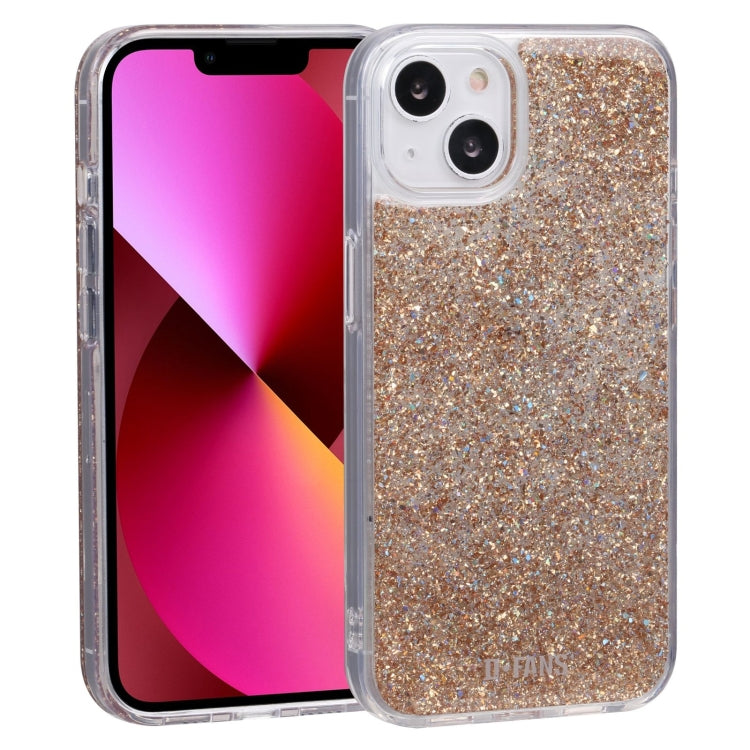 For iPhone 14 DFANS DESIGN Starry Sky Epoxy Phone Case