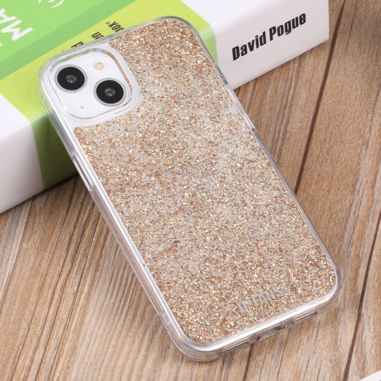 For iPhone 14 Plus DFANS DESIGN Starry Sky Epoxy Phone Case