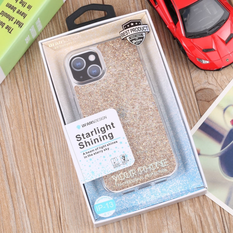 For iPhone 14 Plus DFANS DESIGN Starry Sky Epoxy Phone Case