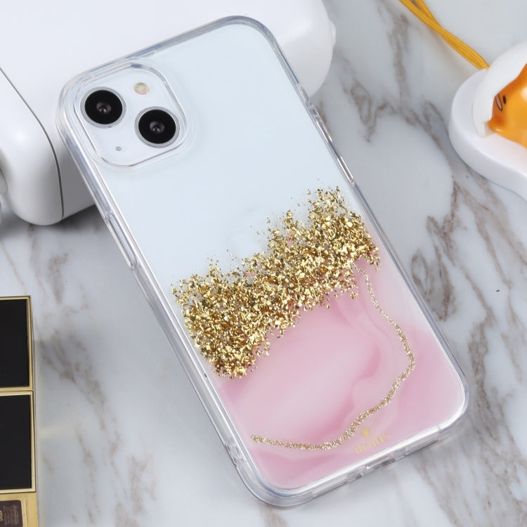 For iPhone 14 DFANS DESIGN Dual-color Starlight Shining Phone Case