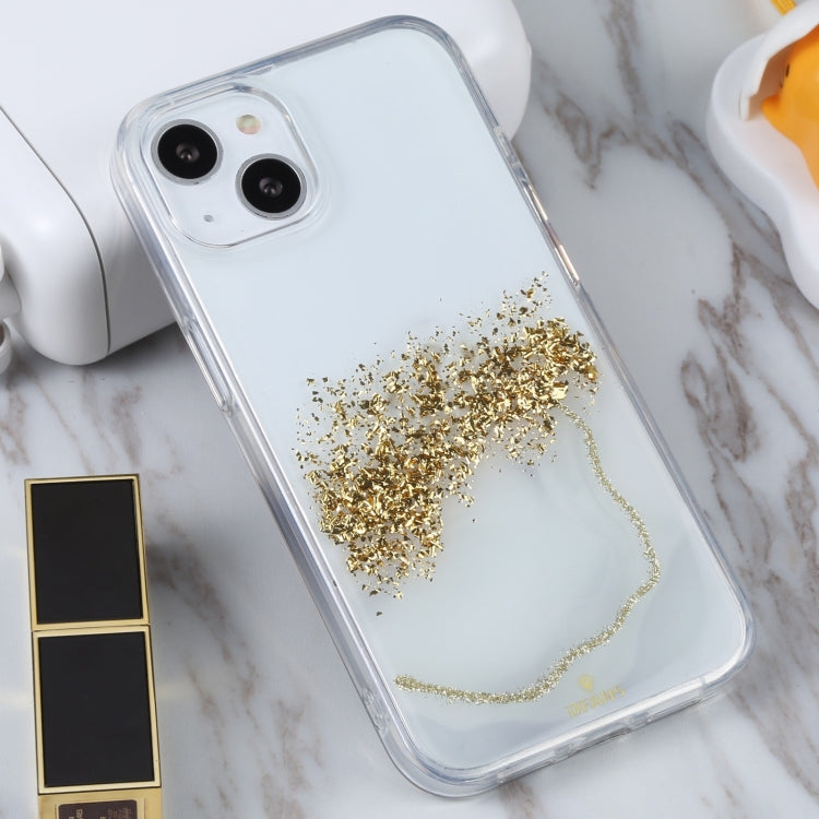 For iPhone 14 DFANS DESIGN Dual-color Starlight Shining Phone Case