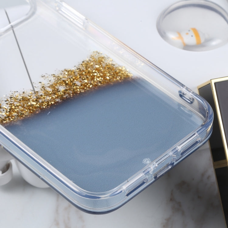 For iPhone 14 Plus DFANS DESIGN Dual-color Starlight Shining Phone Case