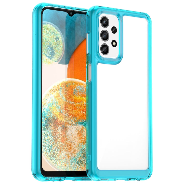 For Samsung Galaxy F13 Colorful Series Acrylic + TPU Phone Case