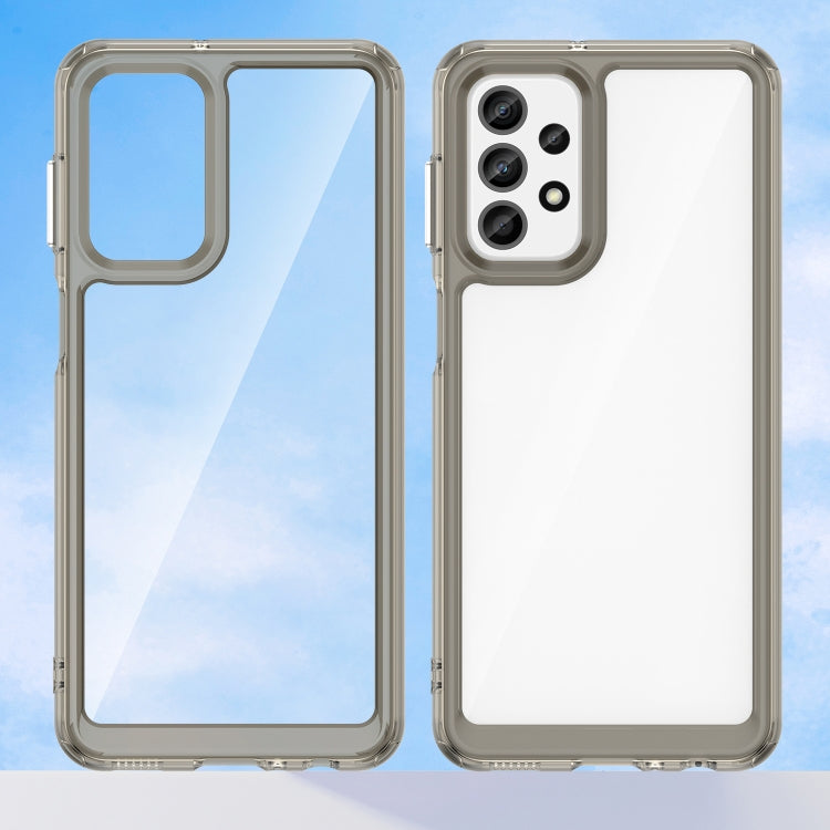For Samsung Galaxy M13 Colorful Series Acrylic + TPU Phone Case