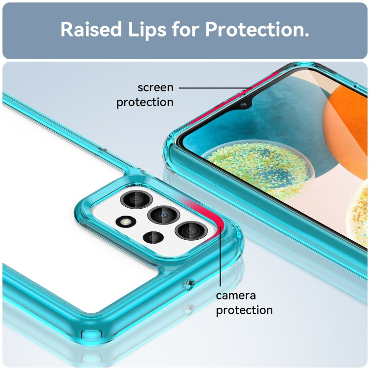 For Samsung Galaxy M23 Colorful Series Acrylic + TPU Phone Case