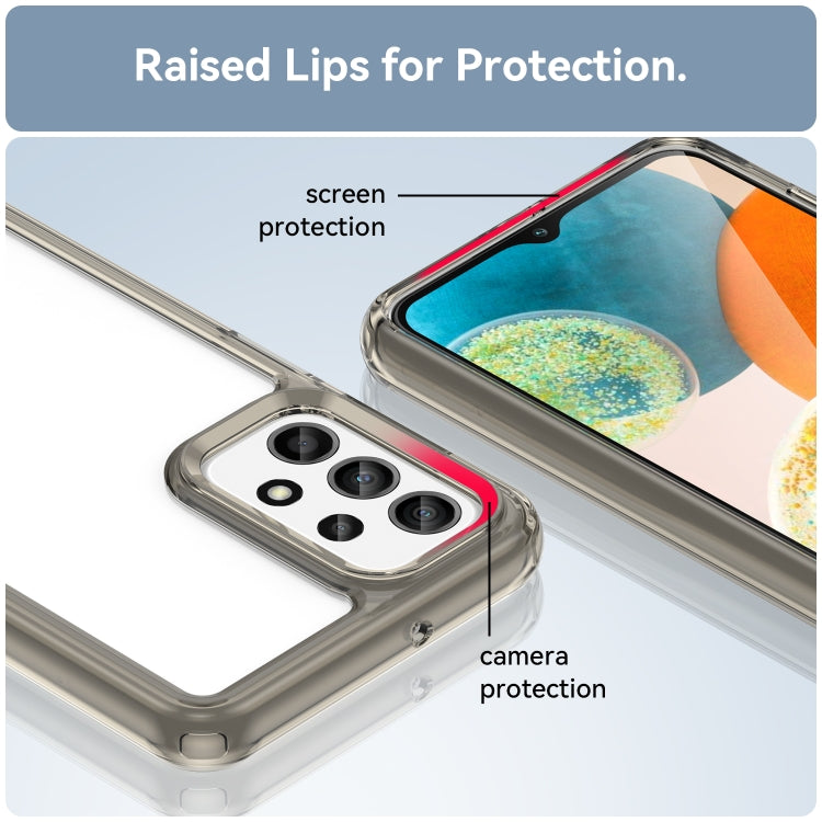 For Samsung Galaxy M23 Colorful Series Acrylic + TPU Phone Case