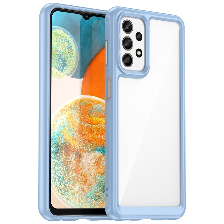For Samsung Galaxy M23 Colorful Series Acrylic + TPU Phone Case