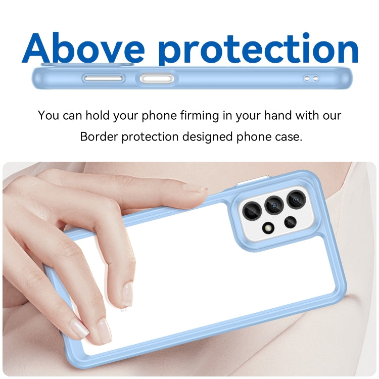 For Samsung Galaxy M23 Colorful Series Acrylic + TPU Phone Case