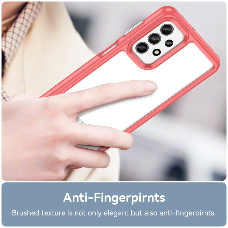 For Samsung Galaxy M23 Colorful Series Acrylic + TPU Phone Case
