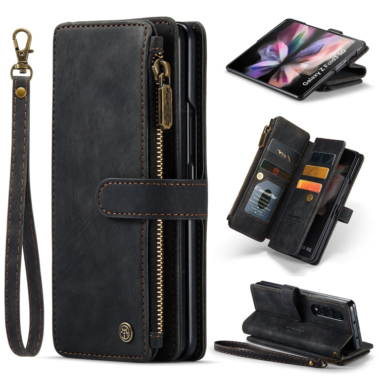 For Samsung Galaxy Z Fold4 5G CaseMe C30 Multifunctional Phone Leather Phone Case