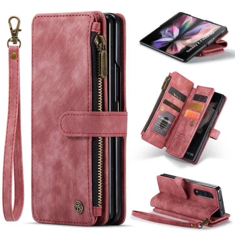 For Samsung Galaxy Z Fold4 5G CaseMe C30 Multifunctional Phone Leather Phone Case