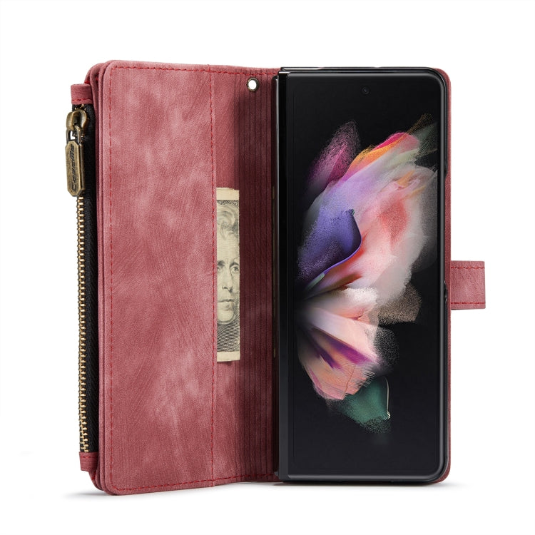 For Samsung Galaxy Z Fold4 5G CaseMe C30 Multifunctional Phone Leather Phone Case