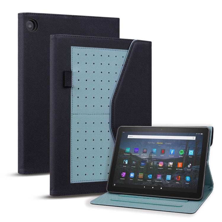 For Amazon Fire HD 8 2017 Business Storage Smart Leather Tablet Case