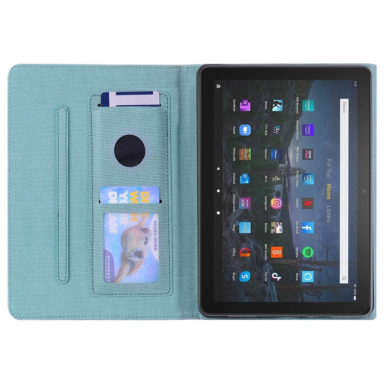 For Amazon Fire HD 8 2017 Business Storage Smart Leather Tablet Case
