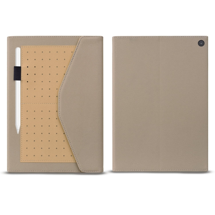 For Amazon Fire HD 10 2021 Business Storage Smart Leather Tablet Case