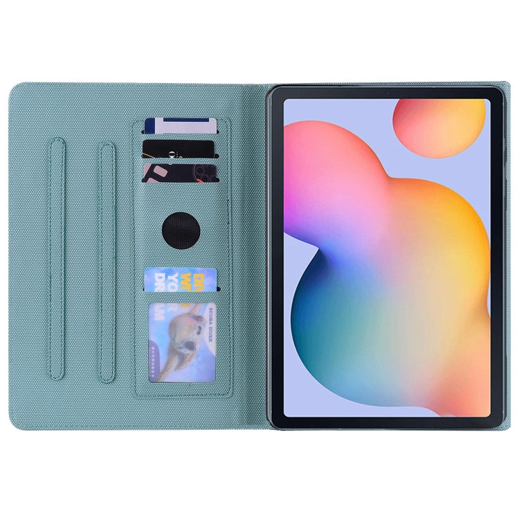 For Samsung Galaxy Tab S6 Lite Business Storage Smart Leather Tablet Case