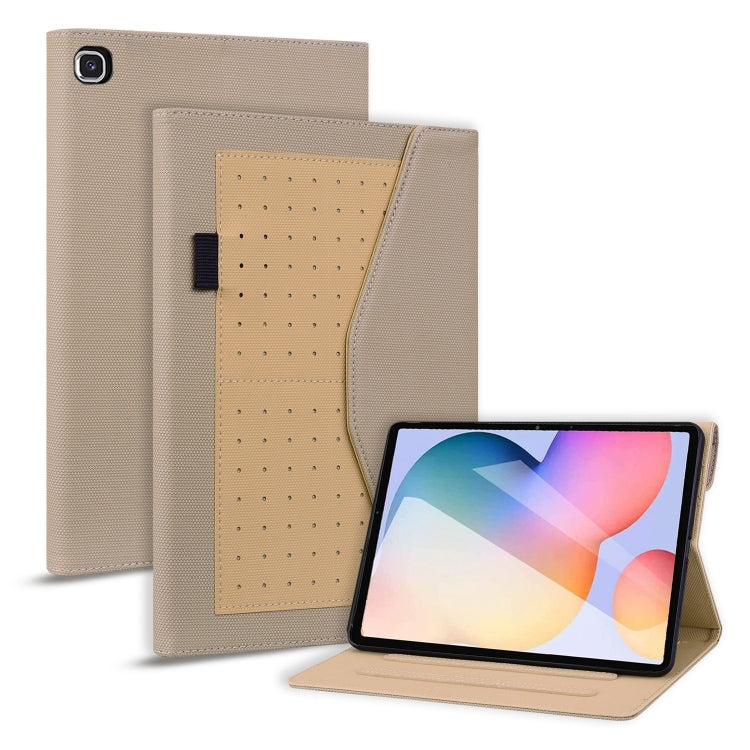 For Samsung Galaxy Tab S6 Lite Business Storage Smart Leather Tablet Case