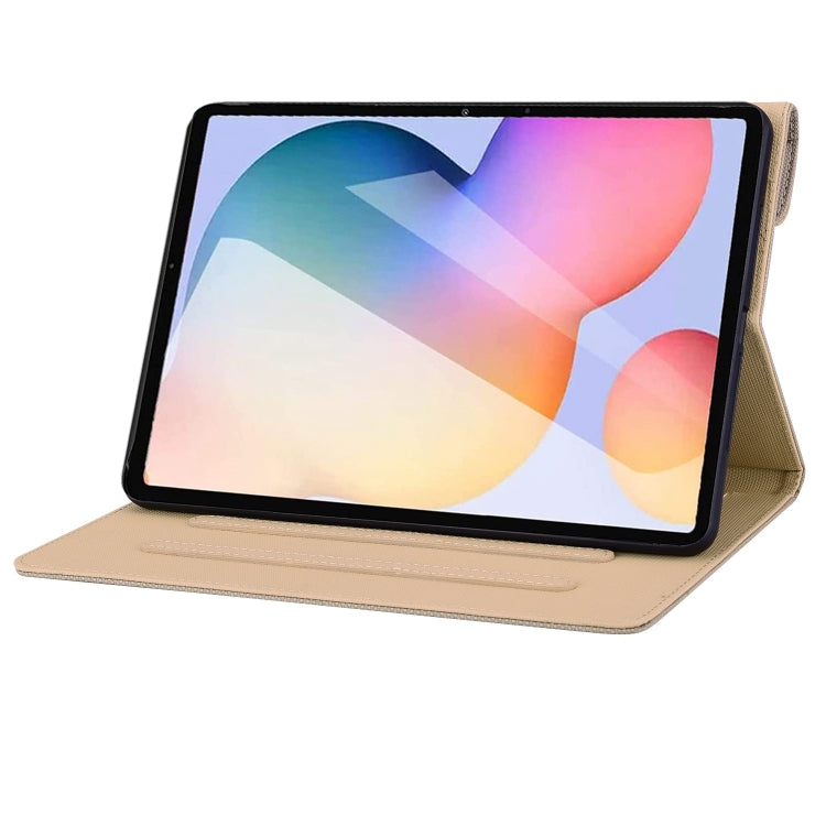 For Samsung Galaxy Tab S6 Lite Business Storage Smart Leather Tablet Case