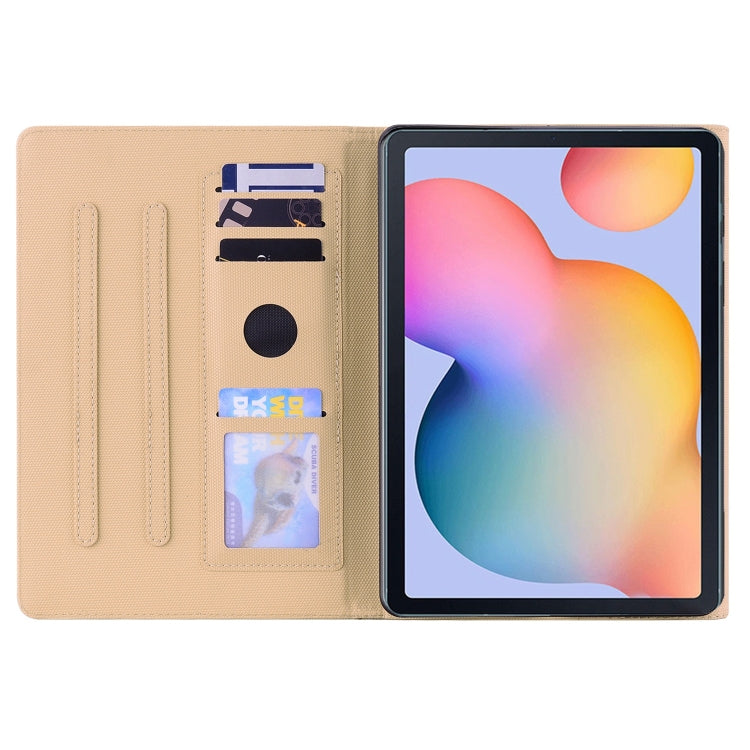 For Samsung Galaxy Tab S6 Lite Business Storage Smart Leather Tablet Case