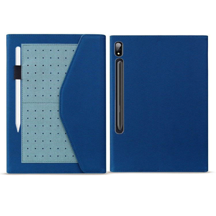 For Samsung Galaxy Tab S8 / S7 Business Storage Smart Leather Tablet Case