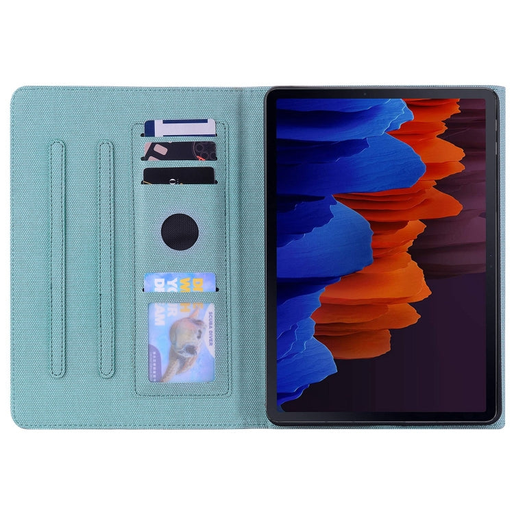 For Samsung Galaxy Tab S8 / S7 Business Storage Smart Leather Tablet Case
