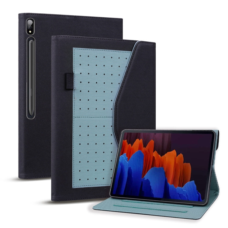 For Samsung Galaxy Tab S8+ / S7+ Business Storage Smart Leather Tablet Case