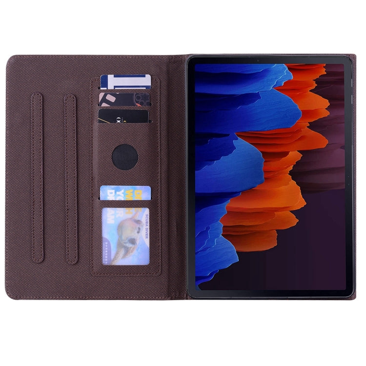 For Samsung Galaxy Tab S8+ / S7+ Business Storage Smart Leather Tablet Case