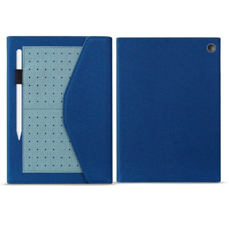 For Amazon Fire 7 2022 Business Storage Smart Leather Tablet Case