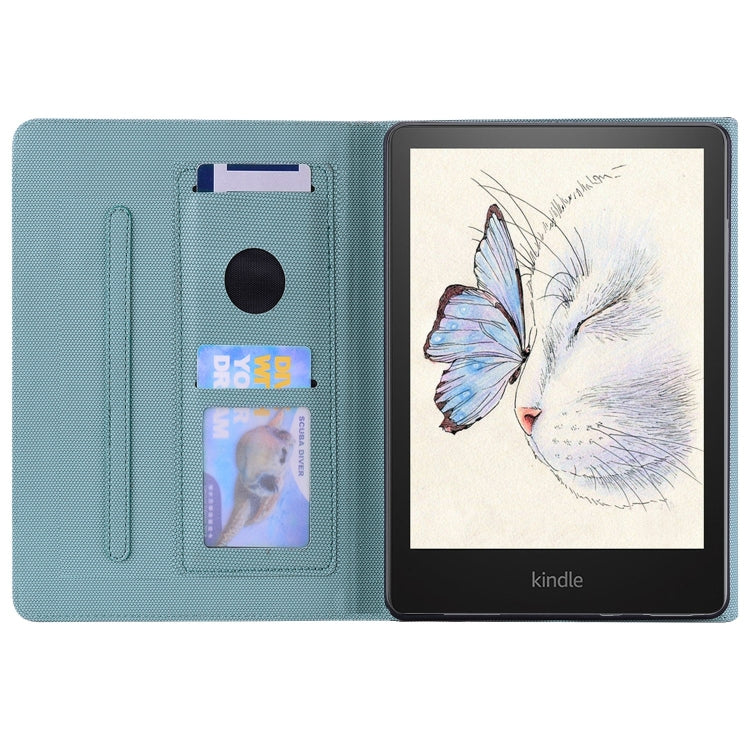 For Amazon Paperwhite 5 Business Storage Smart Leather Tablet Case