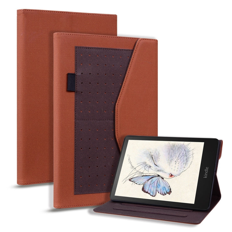 For Amazon Paperwhite 5 Business Storage Smart Leather Tablet Case