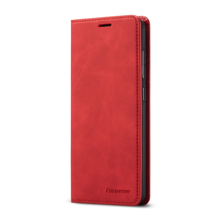 For Galaxy A71 Forwenw Dream Series Oil Edge Strong Magnetism Horizontal Flip Leather Case with Holder & Card Slots & Wallet & Photo Frame