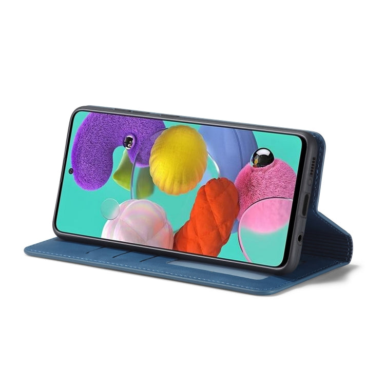 For Galaxy A71 Forwenw Dream Series Oil Edge Strong Magnetism Horizontal Flip Leather Case with Holder & Card Slots & Wallet & Photo Frame