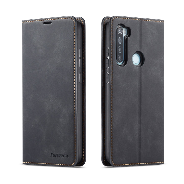 For Xiaomi Redmi Note 8 Pro Forwenw Dream Series Oil Edge Strong Magnetism Horizontal Flip Leather Case with Holder & Card Slots & Wallet & Photo Frame