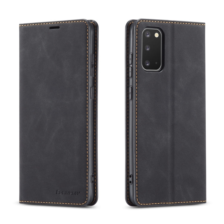 For Galaxy S20 Forwenw Dream Series Oil Edge Strong Magnetism Horizontal Flip Leather Case with Holder & Card Slots & Wallet & Photo Frame