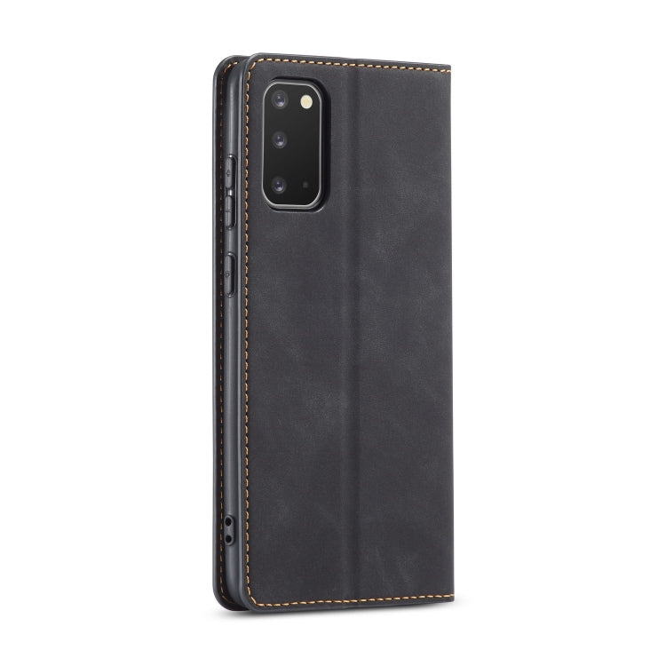 For Galaxy S20 Forwenw Dream Series Oil Edge Strong Magnetism Horizontal Flip Leather Case with Holder & Card Slots & Wallet & Photo Frame