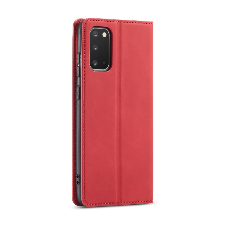 For Galaxy S20 Forwenw Dream Series Oil Edge Strong Magnetism Horizontal Flip Leather Case with Holder & Card Slots & Wallet & Photo Frame