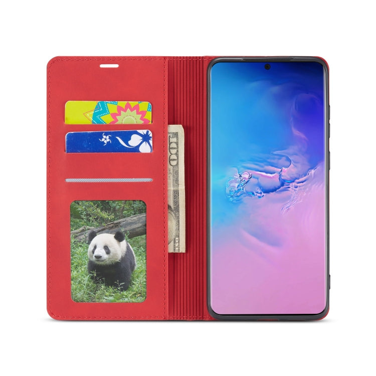 For Galaxy S20 Forwenw Dream Series Oil Edge Strong Magnetism Horizontal Flip Leather Case with Holder & Card Slots & Wallet & Photo Frame
