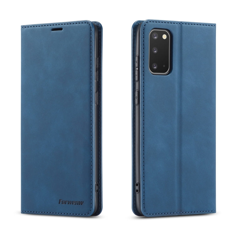 For Galaxy S20 Forwenw Dream Series Oil Edge Strong Magnetism Horizontal Flip Leather Case with Holder & Card Slots & Wallet & Photo Frame