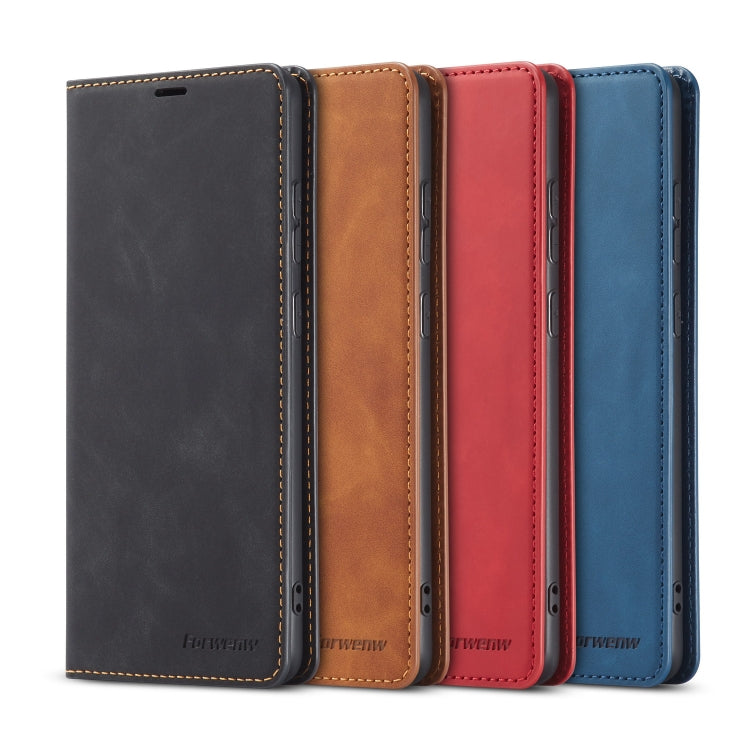 For Galaxy S20 Ultra Forwenw Dream Series Oil Edge Strong Magnetism Horizontal Flip Leather Case with Holder & Card Slots & Wallet & Photo Frame