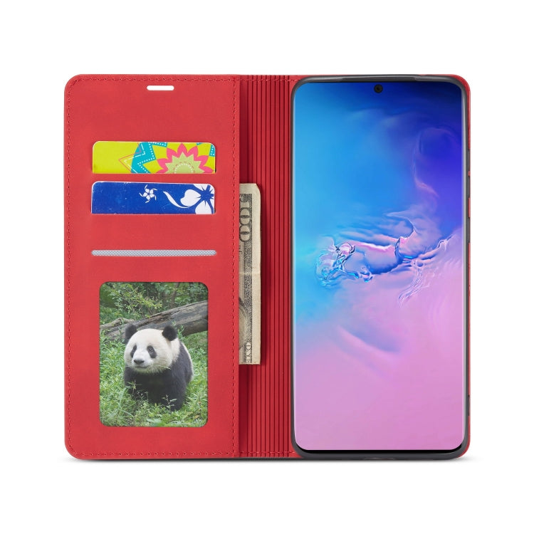 For Galaxy S20 Ultra Forwenw Dream Series Oil Edge Strong Magnetism Horizontal Flip Leather Case with Holder & Card Slots & Wallet & Photo Frame