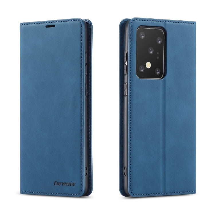 For Galaxy S20 Ultra Forwenw Dream Series Oil Edge Strong Magnetism Horizontal Flip Leather Case with Holder & Card Slots & Wallet & Photo Frame
