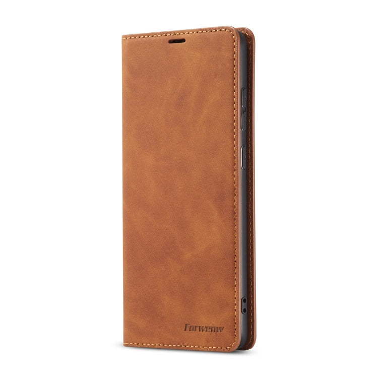 For Galaxy S20 Ultra Forwenw Dream Series Oil Edge Strong Magnetism Horizontal Flip Leather Case with Holder & Card Slots & Wallet & Photo Frame