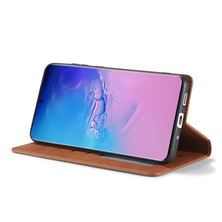 For Galaxy S20 Ultra Forwenw Dream Series Oil Edge Strong Magnetism Horizontal Flip Leather Case with Holder & Card Slots & Wallet & Photo Frame
