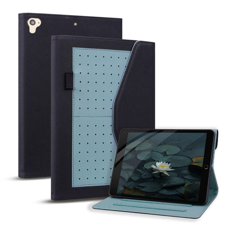 Business Storage Smart Leather Tablet Case For iPad 9.7 2018 / 2017