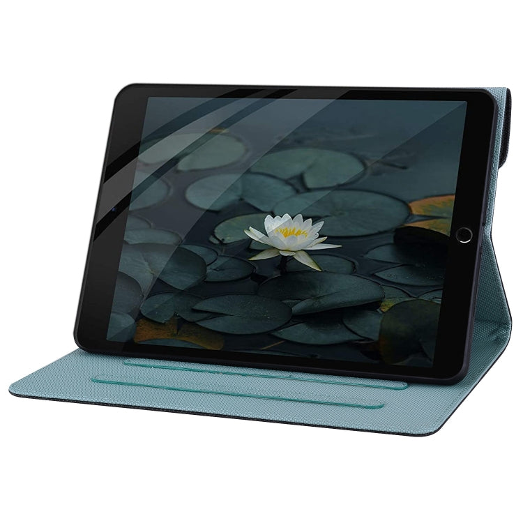 Business Storage Smart Leather Tablet Case For iPad 9.7 2018 / 2017