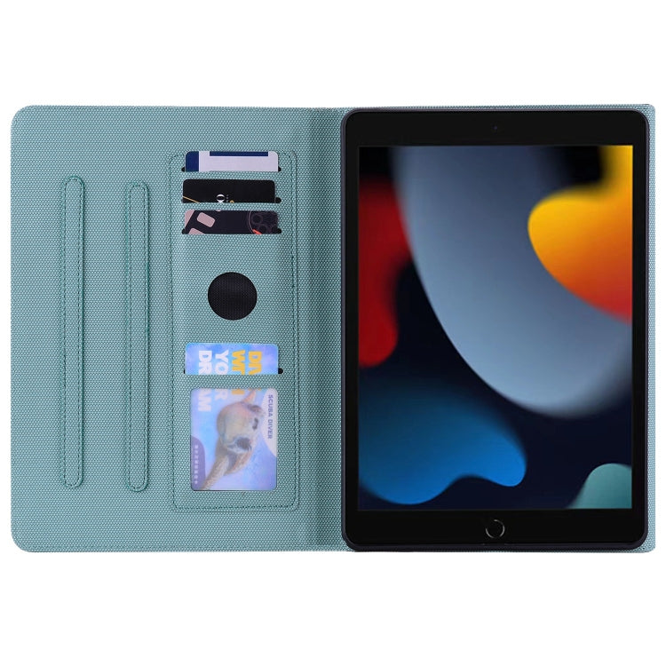 Business Storage Smart Leather Tablet Case For iPad 9.7 2018 / 2017